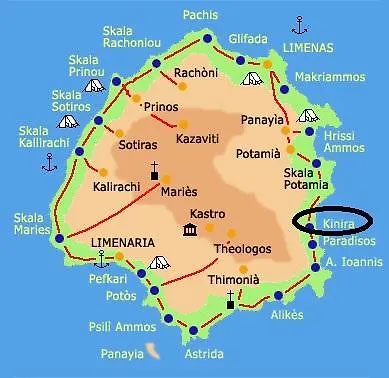 Alba Studio Thassos Apartament Kinira